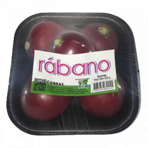 Rábano Gourmet Bandeja 250 g