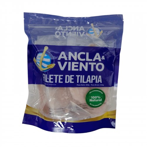 Filete De Tilapia Ancla Y Viento x 360 g