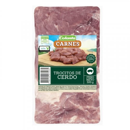 Trocitos De Cerdo Colanta x 500 g