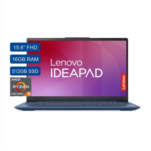 Portatil Lenovo Slm  Ryz5 512 GB 16 GB Ram 15.6 Pulgadas FHD Azul