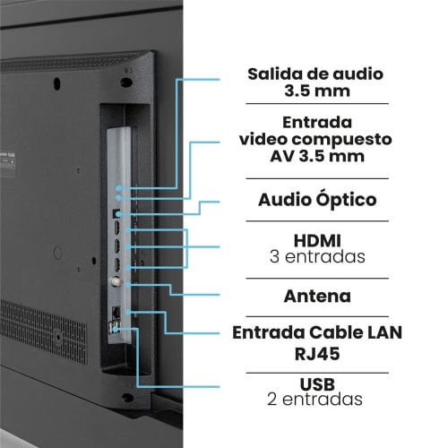 Televisor Challenger 65 Pulgadas 4K Smart Google Tv 65KG85