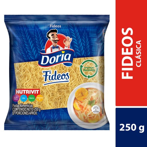 Pasta Doria Fideos 250 g