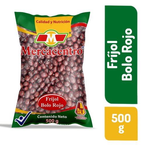 Frijol Bolo Rojo Mercacentro 500 g