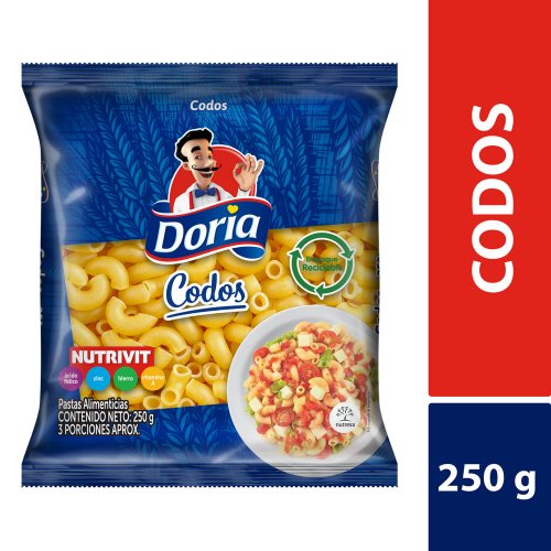 Pasta Doria Codos 250 g