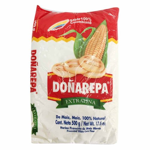 Harina De Maíz Blanco Doñarepa 500 g