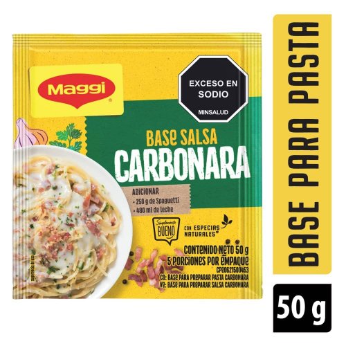 Delicias Para Pasta Maggi Carbonara 50 g