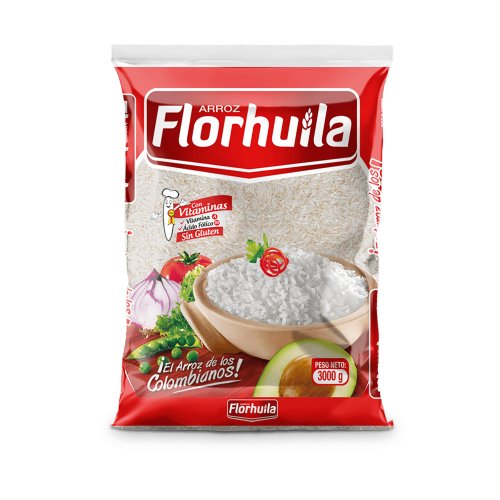 Arroz Florhuila 3000 g