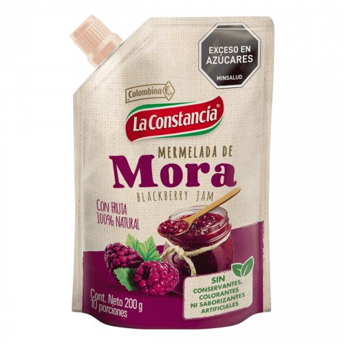 Mermelada La Constancia Mora Doypack 200 g