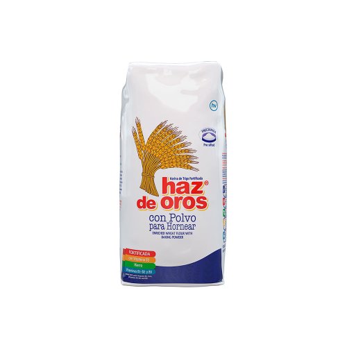 Harina De Trigo Haz De Oros Para Hornear 1000 g