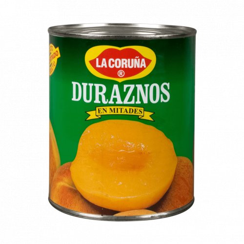 Duraznos La Coruña Mitades 820 g