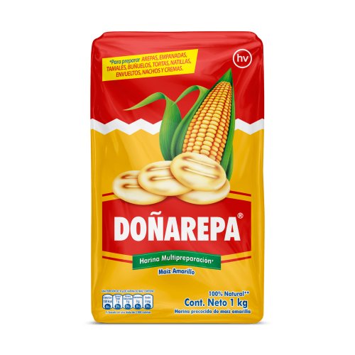 Harina De Maíz Amarillo Doñarepa 1000 g