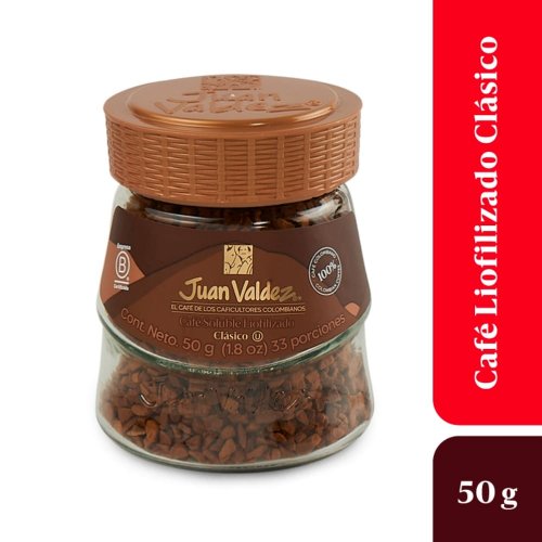 Café Juan Valdez Liofilizado Clásico 50 g