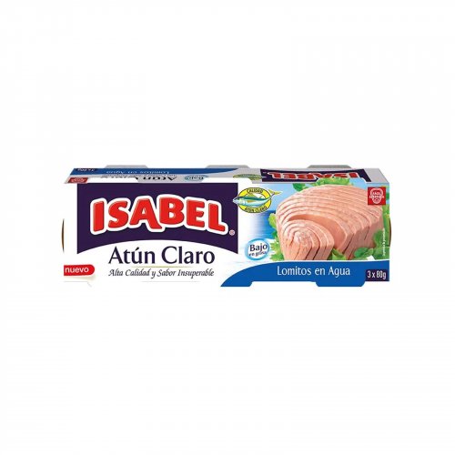 Atun Isabel 3 x 80 g Agua