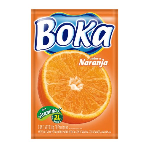 Boka Naranja 2 L - 18 g