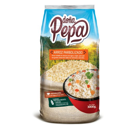 Arroz Doña Pepa Parbolizado 3000 g
