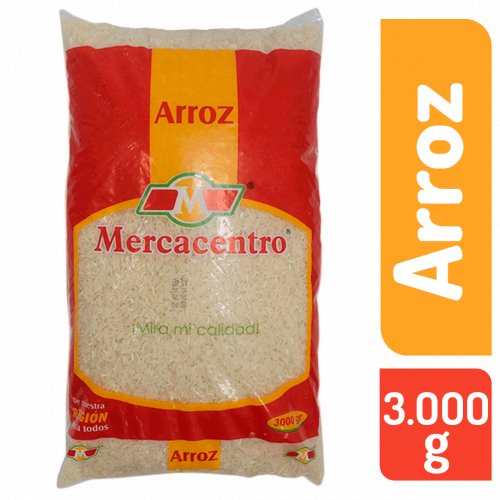 Arroz Mercacentro 3000 g
