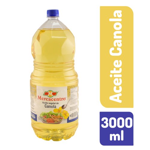 Aceite Mercacentro Canola 3000 ml
