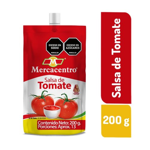 Salsa de Tomate Mercacentro Doypack x  200 g