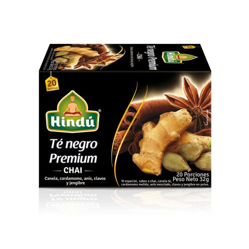 Te Hindú Premium 20 und Chai