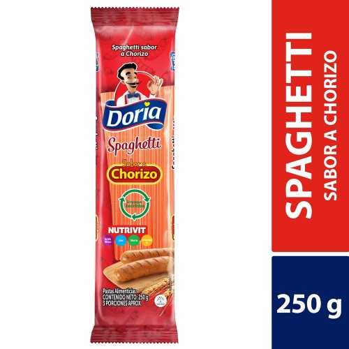 Pasta Doria Spaguetti Chorizo 250 g