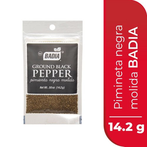 Pimienta Negra Badia x 14.2 g Molida