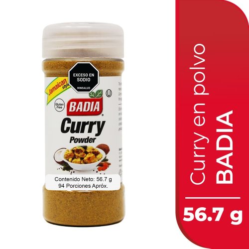 Curry En Polvo Badia x 56.7 g Tarro