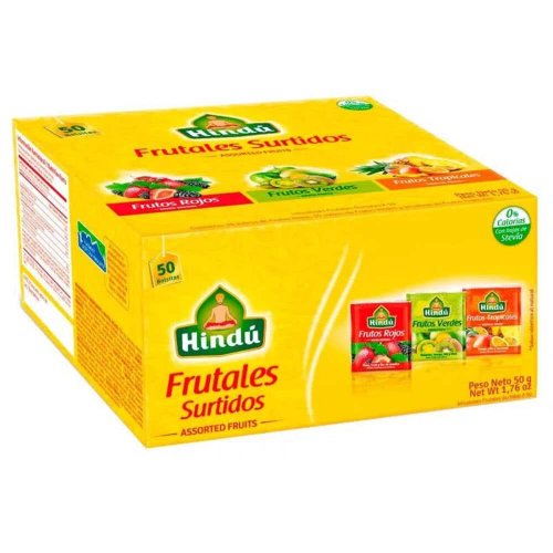 Infusion Hindu x 50 und Frutales Surtidos