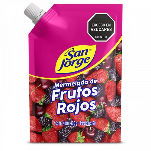 Mermelada San Jorge Dp 400 g Fr.Rojos
