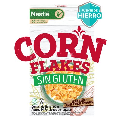 Cereal Corn Flakes Nestl Libre De Gluten 405 g