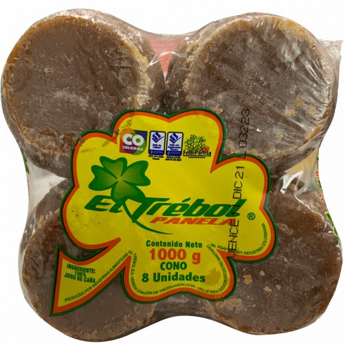 Panela El Trébol X 8 und Cono 1000 g