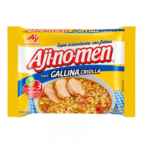 Sopa Aji-Nomen Instantanea x 80 g Gallina Criolla