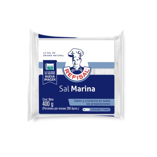 Sal Refisal Marina Bolsa 400 g