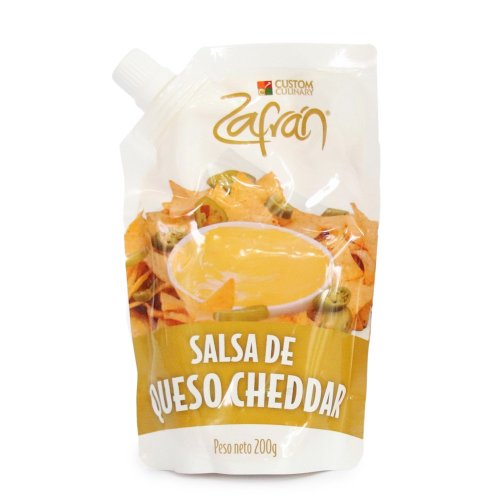 Salsa Queso Cheddar Doypack Zafrán  200 g