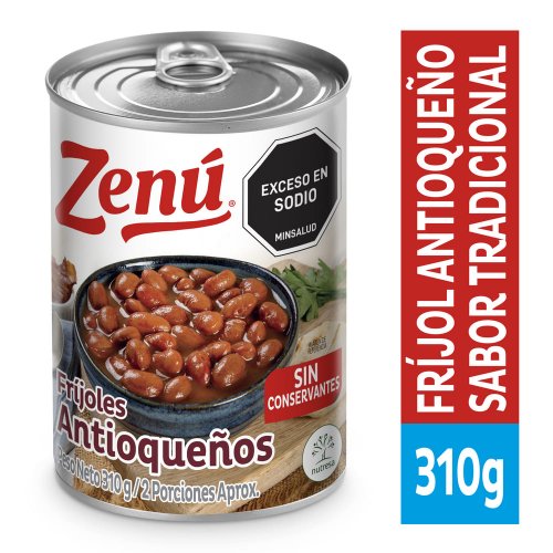 Fríjoles Antioqueños Zenu 310 g