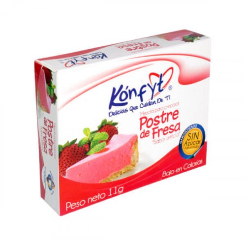 Postre Konfyt 11 g Fresa