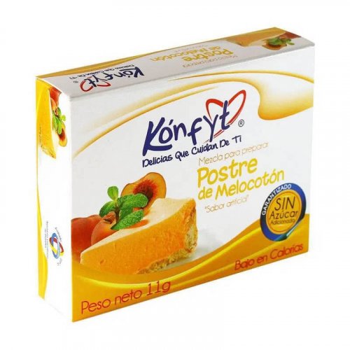 Postre Konfyt 11 g Melocoton