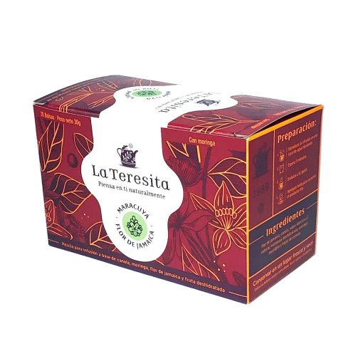 Infusión La Teresita 30 g Jamaica-Moringa