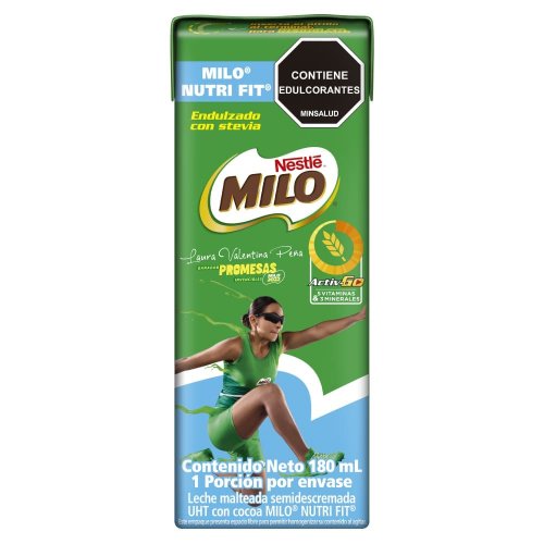 Milo Activ go Rtd x 180 ml Menos Azucar
