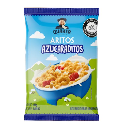 Cereal Aritos Quaker Azucarados 100 g