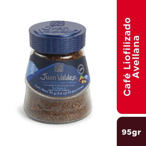 Café Juan Valdez Liofilizado Avellana 95 g