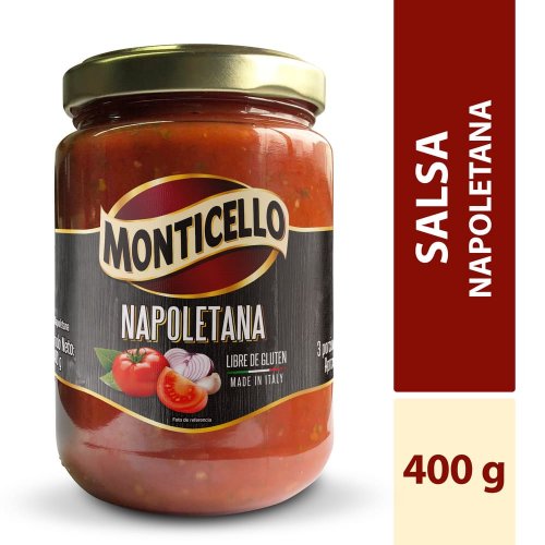 Salsa Monticello Napoletana x 400 g