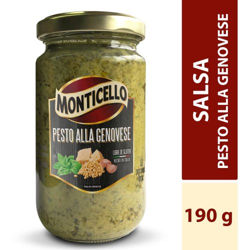 Salsa Monticello Pesto Genovese x 190 g