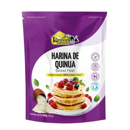 Harina De Quinua Precocida Karavanzay x 500 g