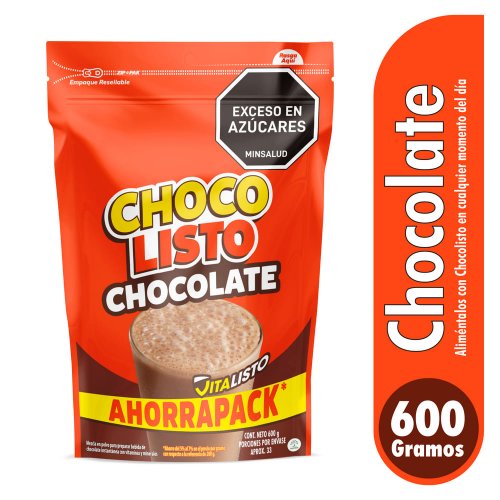 Chocolisto Choco x 600 g Bolsa