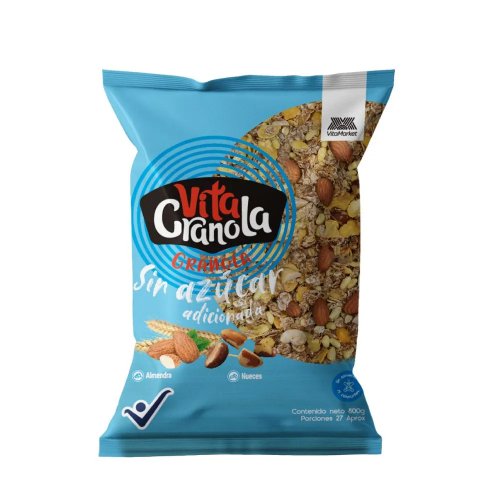 Vitagranola Vitamarket Sin Azucar Adicionada x 800 g