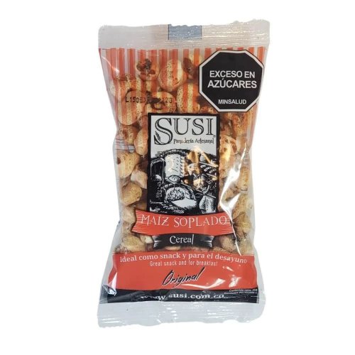 Maiz Soplado Susi Natural x 25 g