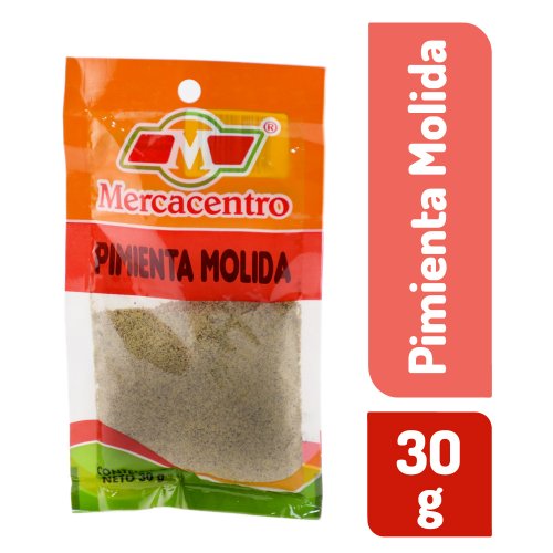 Pimienta Molida Mercacentro x 30 g Bolsa