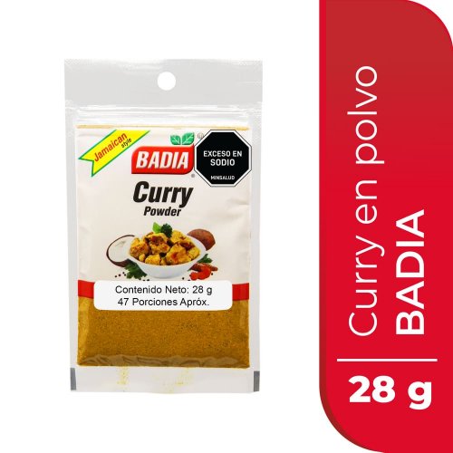 Curry En Polvo Badia x 28 g