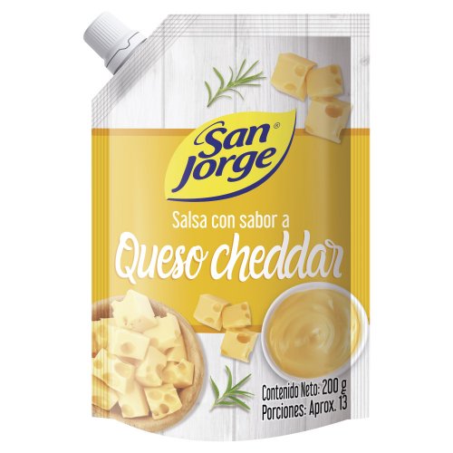 Salsa San Jorge Queso Cheddar x 200 g