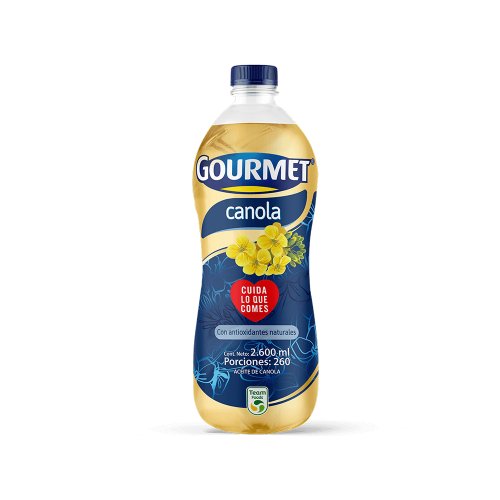 Aceite Gourmet Canola 2600 ml